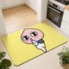 ANIME K-Kakao Friends Floor Mat Absorbent Floor Mat Non-Slip Entrance Rug for Bathrooms Restrooms and Toilets