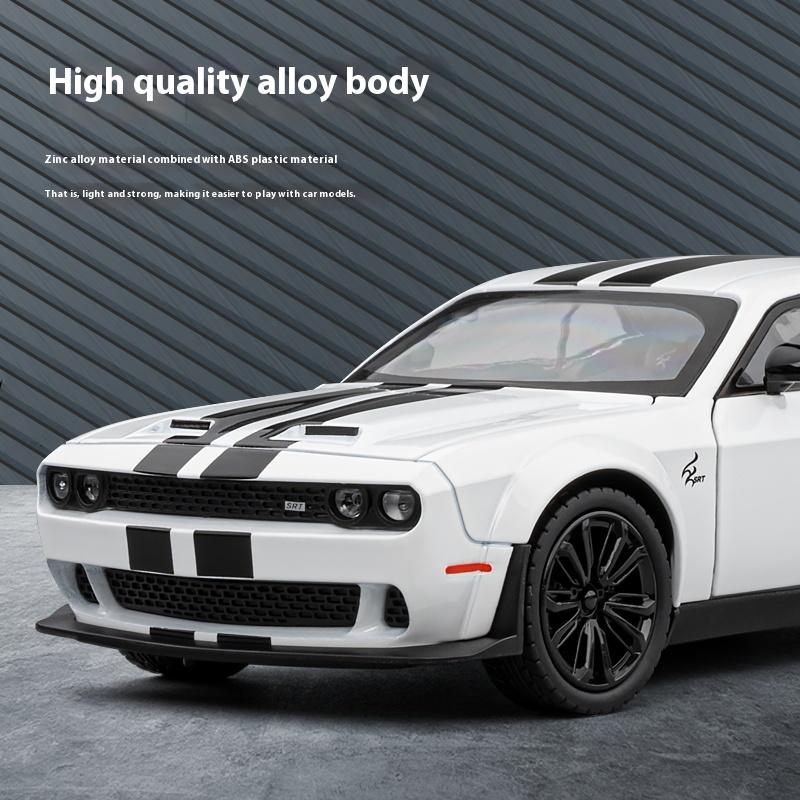 1:22 Dodge Challenger Redeye Hellcat Super Muscle Sports CarAlloy Metal Diecast Car Model Birthday Gift Collection Decoration
