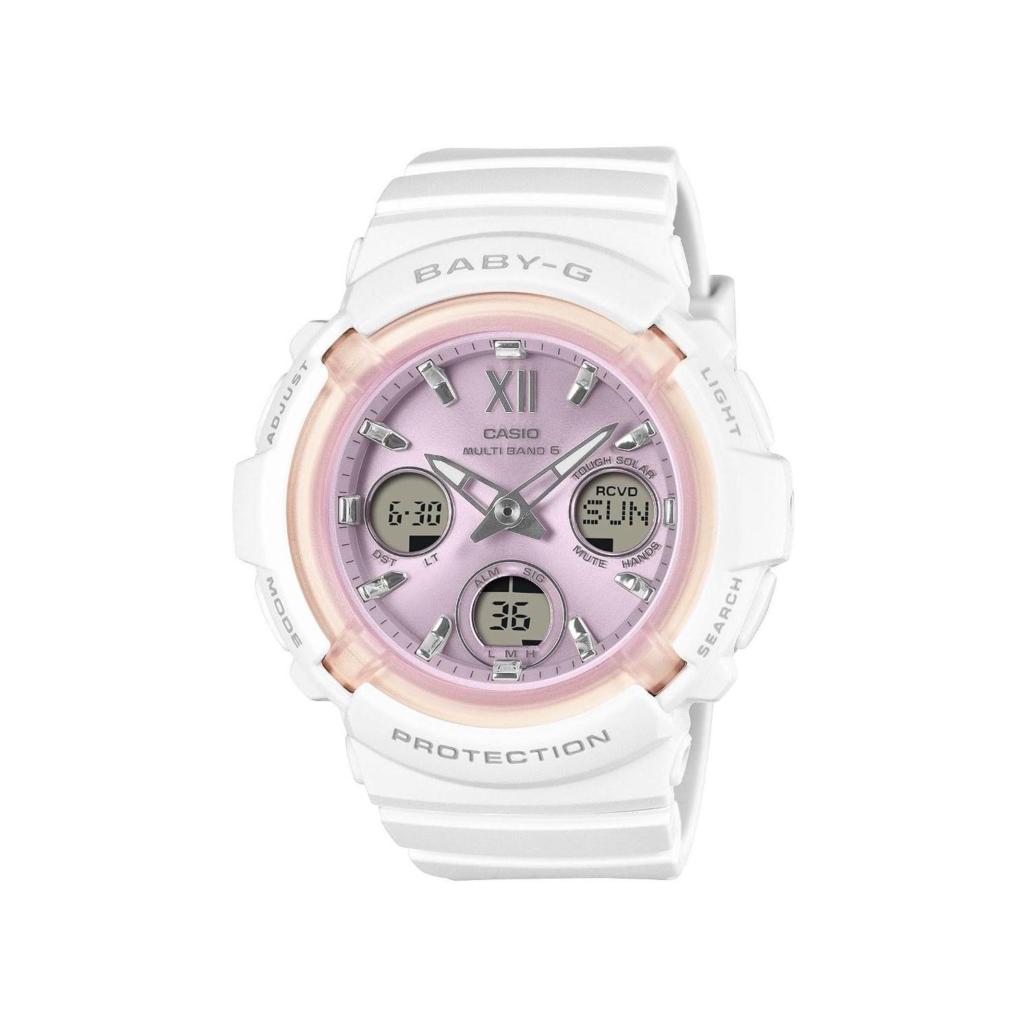 Casio Wristwatch Baby-G Spring Package Radio Solar BGA-2800SP-7A1JR Ladies White