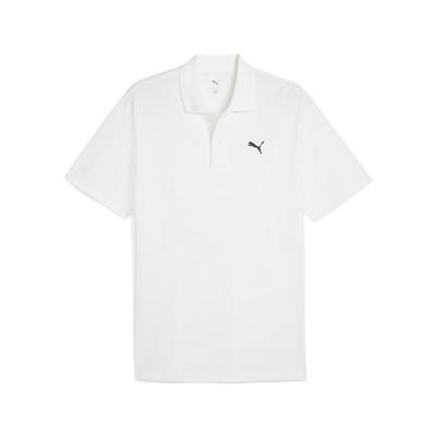 Ess Polo Shirt Comfortable Casual Soft Solid Color Short Sleeve Men Tops White 631815-02