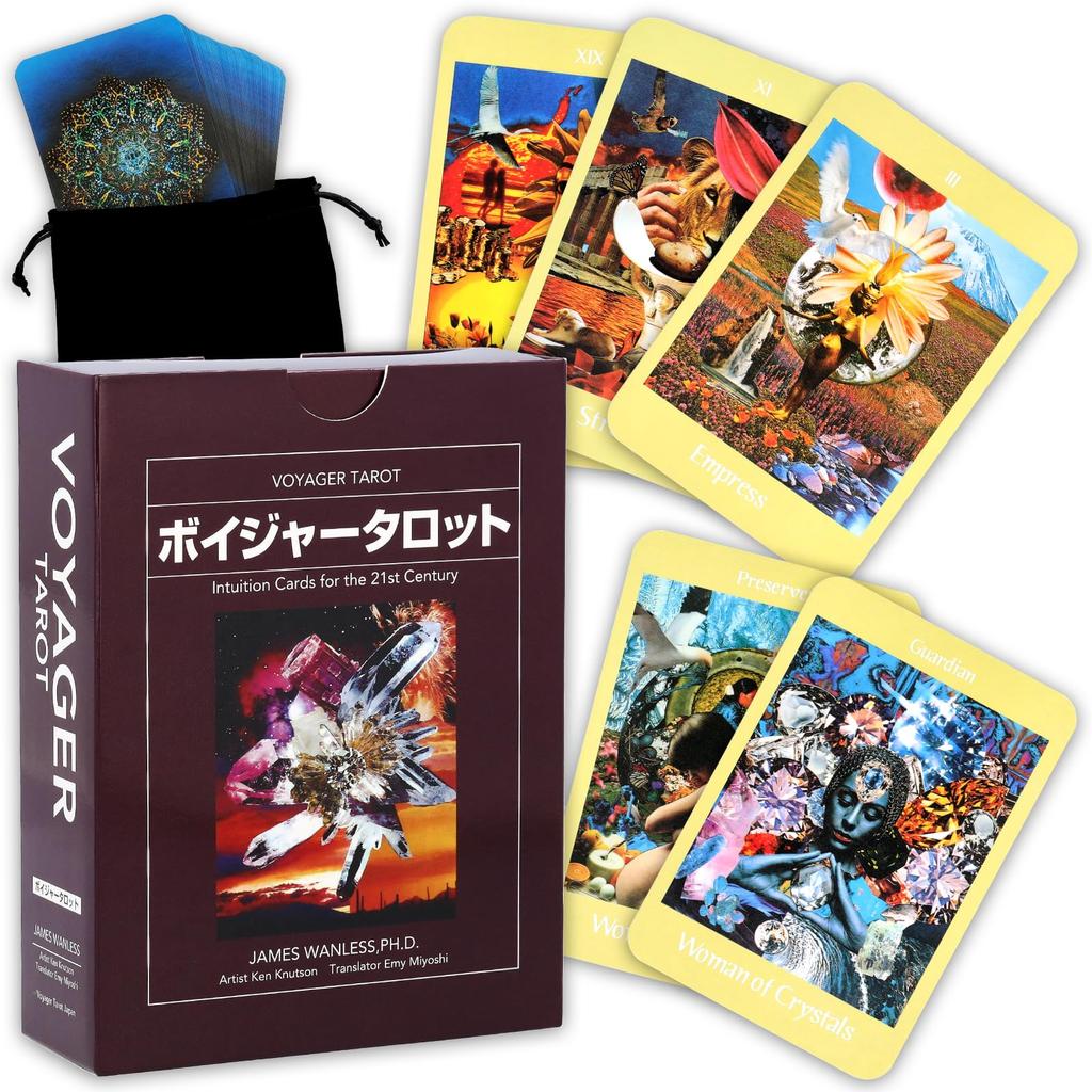 Voyager Tarot Mini Japanese Instruction Manual with Pouch