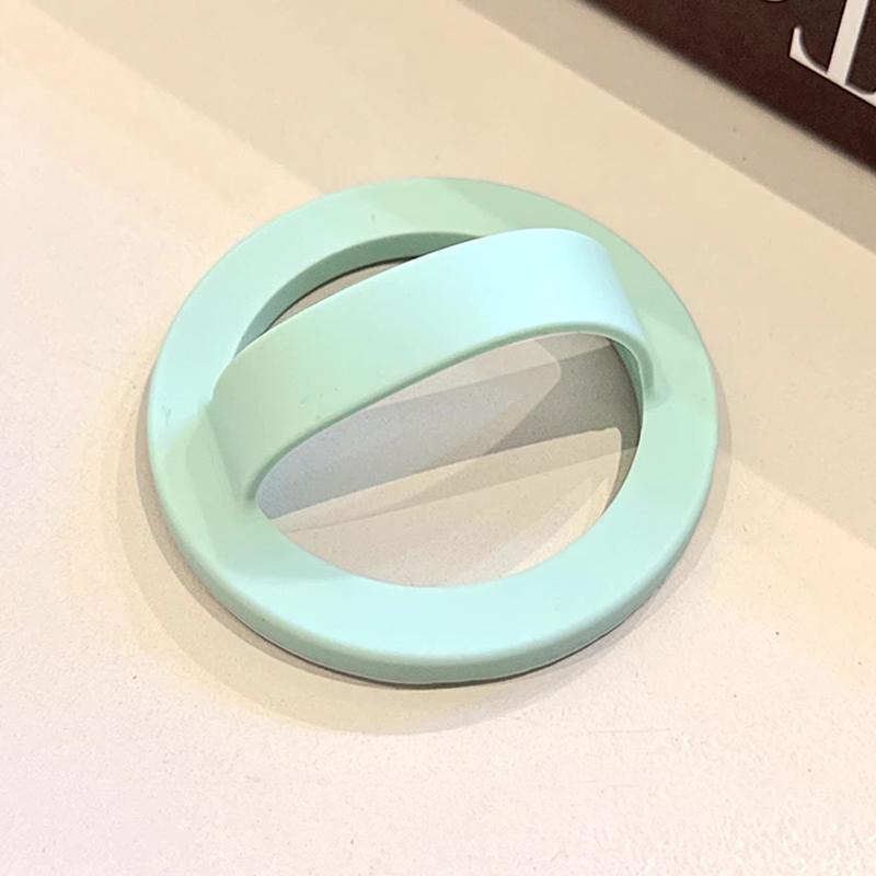 Magnetic Phone Ring Holder Grip Attachment Removable Magnetic Phone Ring Waterproof Liquid Silicone Hone Ring Holder
