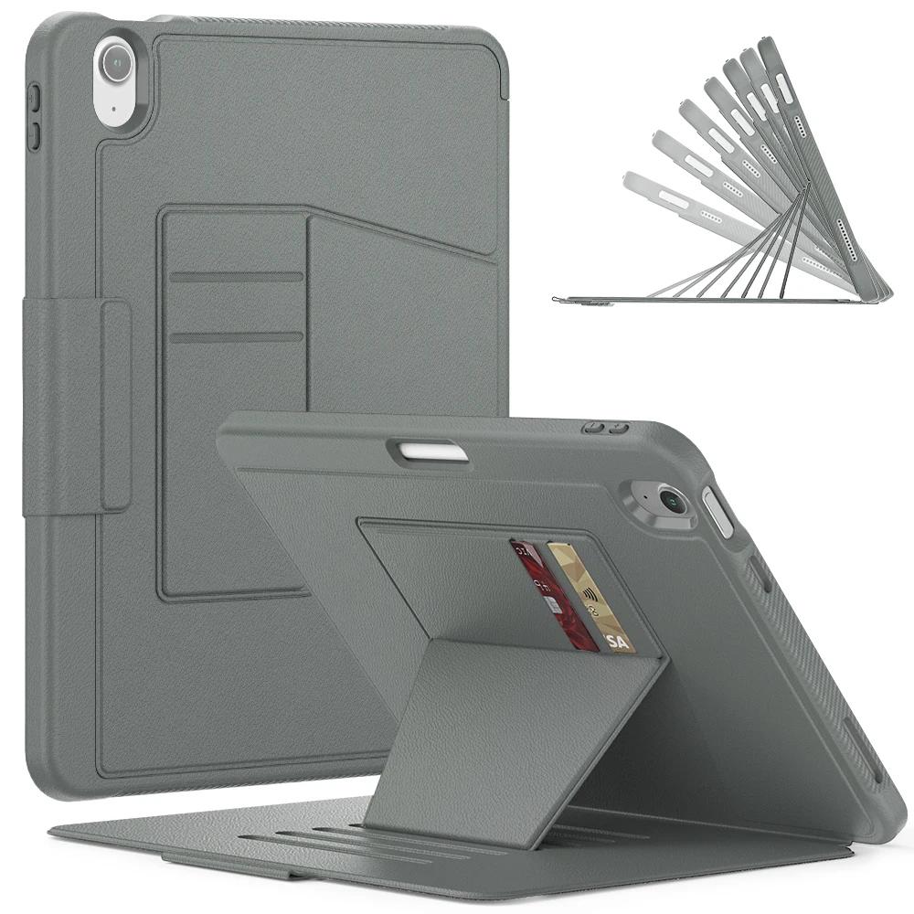 Case for IPad Air 11 13 2024 Rugged Full Body Protection PU and Plastic Hybrid Combo Cover for IPad Pro 11 13 Inch