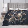 Arcane Caitlyn Game Flannel Blanket Warm Soft Throw Blanket for Outdoor Picnic Print Bedspread Sofa Bed Cover