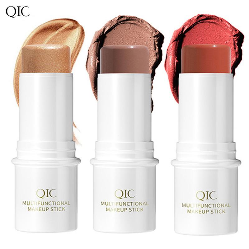 Multifunctional Makeup Pen Blush Highlight Grooming Pen Pearl Glitter Matte Brightening Face Makeup Shadow Pen