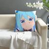 Nouă Husă de Pernă Anime K-Konosuba Decorativă pentru Canapea Acasă Imprimată pe Două Fețe Pernă Pătrată Plush pentru Aruncat Huse Decorative pentru Pernă