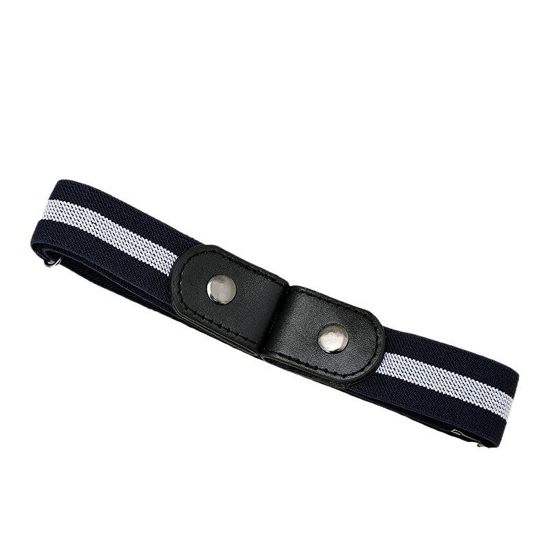 Invisible Belt Traceless Lazy Belt Summer Elastic Elastic Jeans Belt Women's Decoration Ins Style Men's Trend