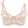34-40 B/C Cup Plus Size Women Push Up Bra Lace Hollow Out Bralette Underwired Embroidery Lingerie Non-padded Sexy Underwear