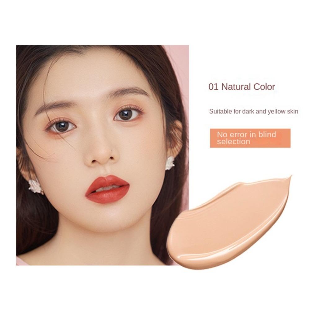 Feuchtigkeitsspendender Weicher Mattierender Cream Concealer Wasserdicht Leichte BB Cream Langanhaltende Öl-Kontrolle CC Cream Concealer Tägliches Make-up