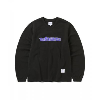 Thisisneverthat Panel Sports Crewneck Off Black