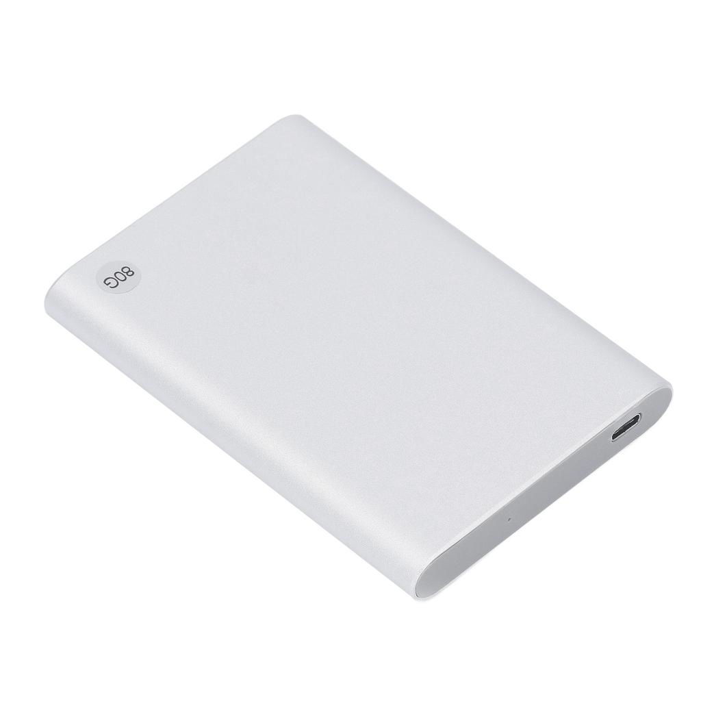 2.5in HDD External Case Type C USB3.1 Up to 10Gbps Ultra Slim Portable External Hard Drive Mobile
