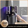 Smart Wall-Mounted Toothbrush & Cup Holder with Sterilizer
