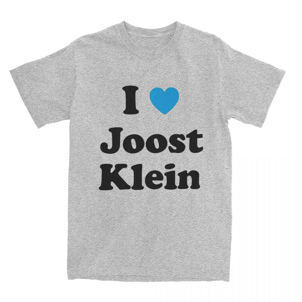WoT Shirt I Love Joost Small Blue T Shirts Harajuku Summer Tees Y2K Basic Custom Logo Cotton Clothing Birthday Present
