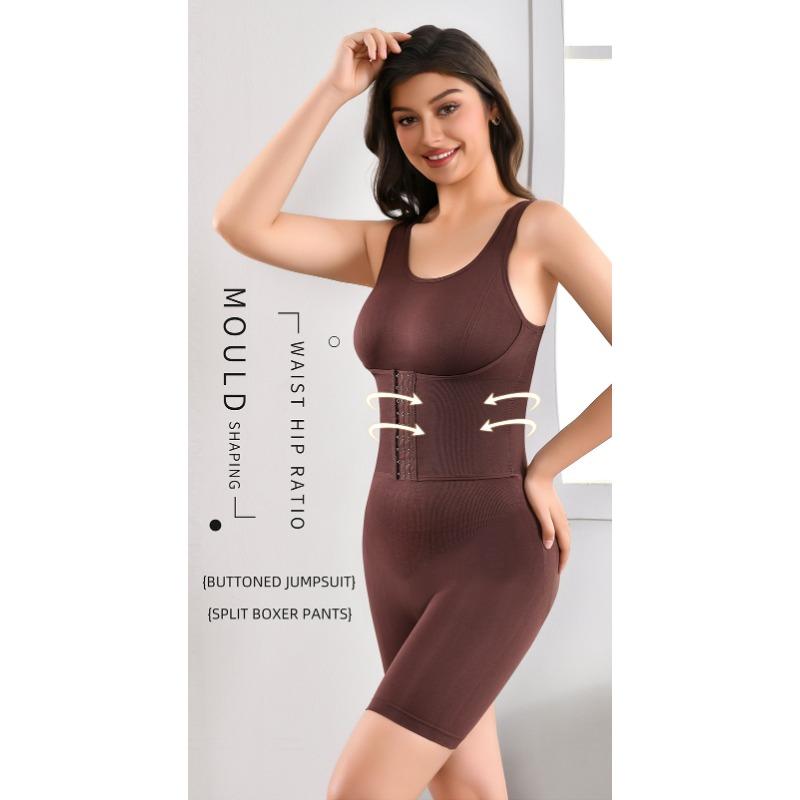 Plus Size Postpartum Tummy Control Butt Lift Shapewear Bodysuit