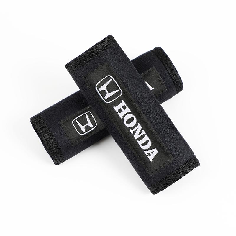 

hot Car roof handle plush protective cover for Mugen Power Honda Civic Accord CRV Hrv Jazz City Car interior auto Accessories