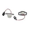 Error Free LED Car Number License Plate Light for Honda Crv Fit Jazz Odyssey Stream Freed Logo Insight HRV FRV Tag Lamp Assembly