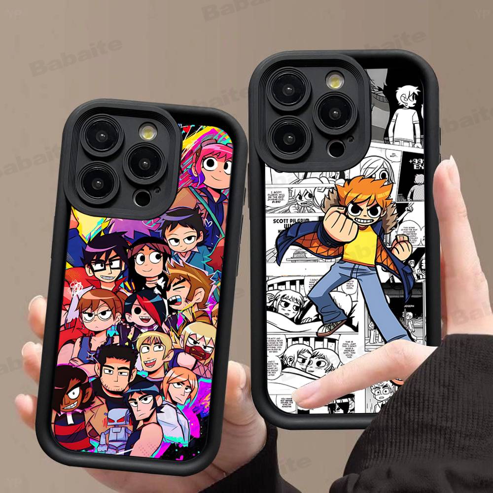 Comedy Film Scott Pilgrim VS The World TPU Phone Cover For Iphone 17 16 15 14 13 12 11 Pro Max Plus Case Cover