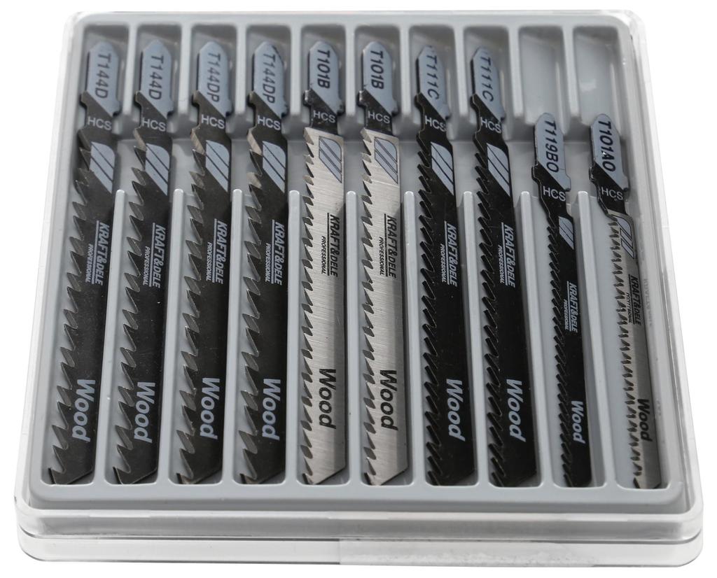 Jigsaw blade set 10 pcs KD10336