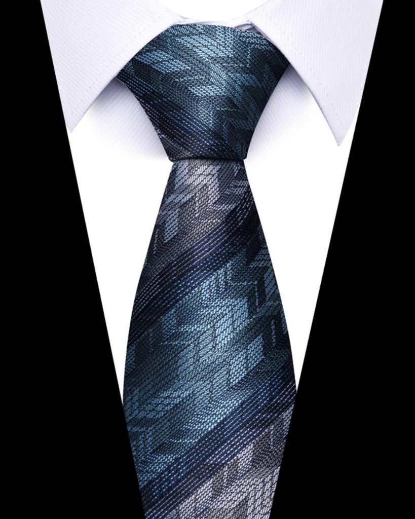 Men's Business Professionals Striped Tie Wedding Suit Accessories Polyester Tie Men