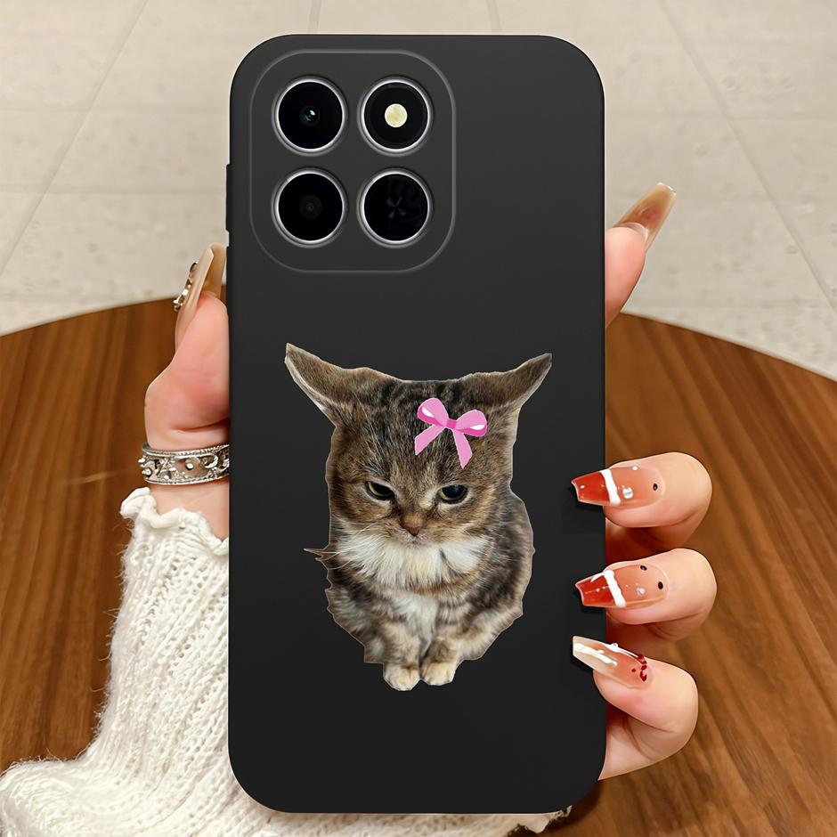 For Honor X6C X6B X6D X7D X7C Case Brilliant Flower Vintage Dyeing Anti-drop Simplicity Matte Shell For HonorX6C honorx7d Bumper
