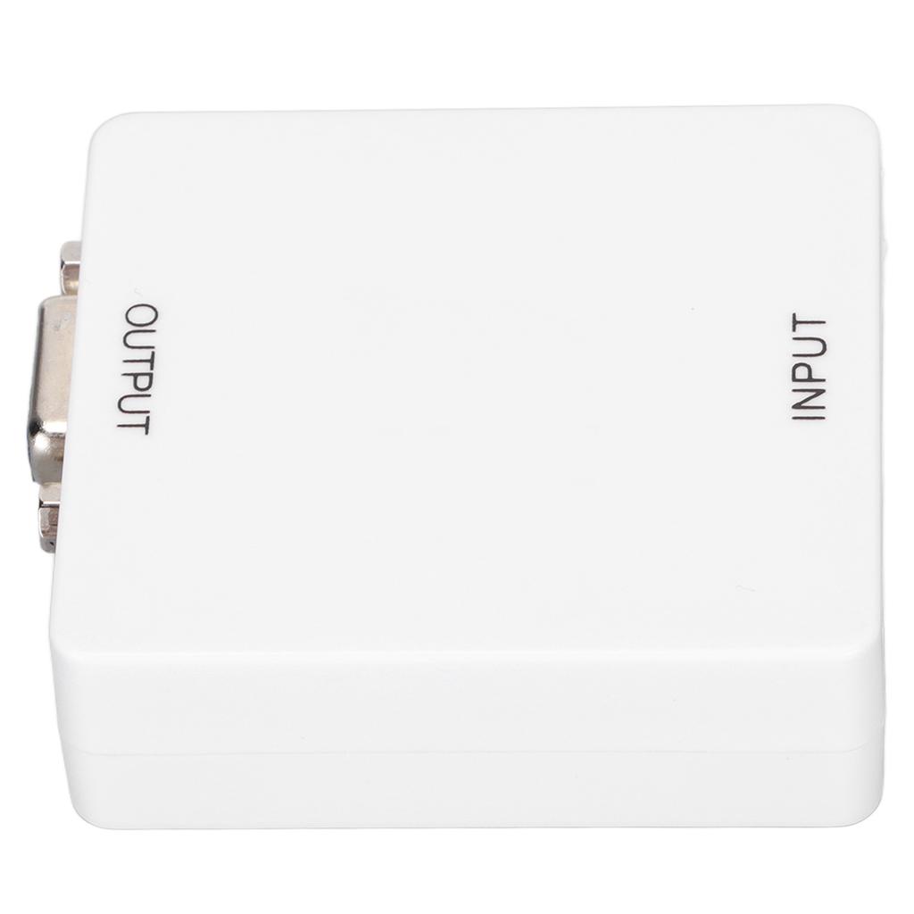 HD Multimedia Interface To VGA Converter Mini 1080P Audio Video Output Adapter for PS3 LED Display