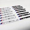 Glänzendes Schwarzes Heckklappen-Buchstabenabzeichen Für BMW M135i M240i M340i M340d M440i M550i M530i M760Li ABS M Logo Emblem Aufkleber Decal