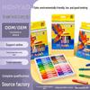 Hongyao 36-Color Washable Hexagonal Crayons for Kids