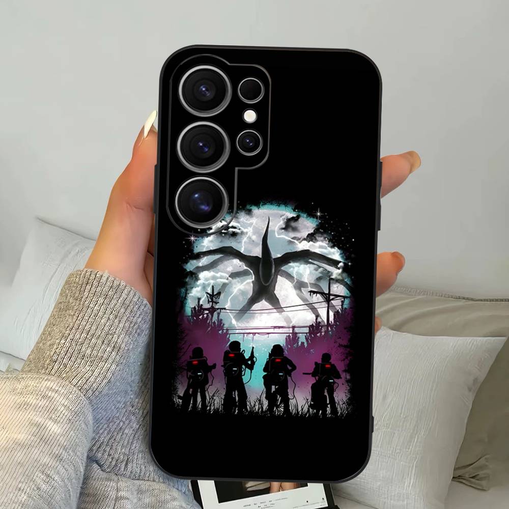 Hot S-Stranger T-Things Phone Case For Samsung S 24 Fe 25 Ultra Plus 20 Lite 21 30 22 23 24 22 Ultra 5G Fundas