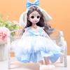 Deluxe Fashion Princess Doll with 22 Joints Glittering Eyes Long Hair 12