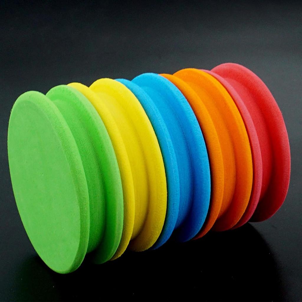 10pcs Foam Spools Line Leader Wire Board Winding Board Fishing Rigs Winders Hook Rigs Holder Fishing Holder Foam Main Line Coils