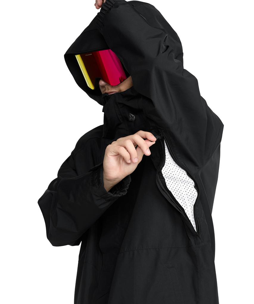 Volcom Men'S Dua Gore-Tex Jacket (Black)