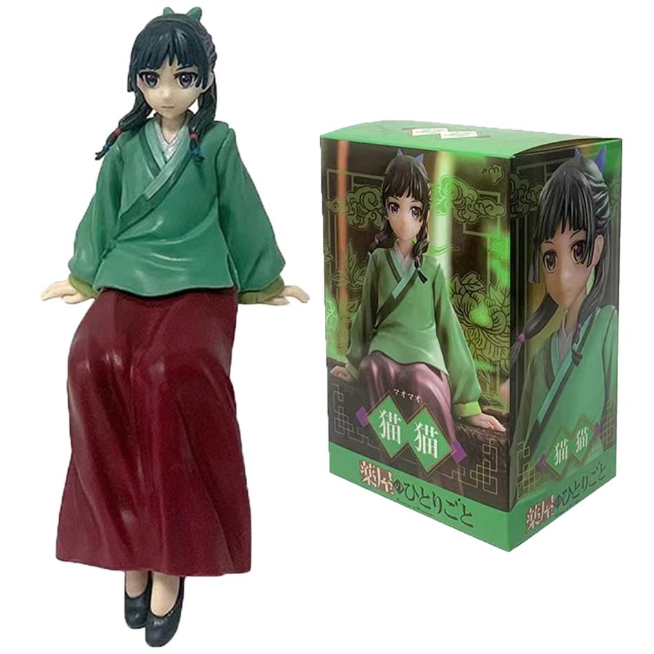 Medizin Haus Mädchen Anime Katze Figur PVC Modell Desktop Niedliche Figur Dekoration Ornament Anime Peripherie Geburtstag Geschenk