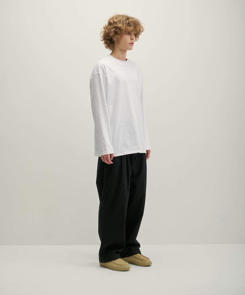 GNOK Daily Long Sleeve T-Shirt [White]