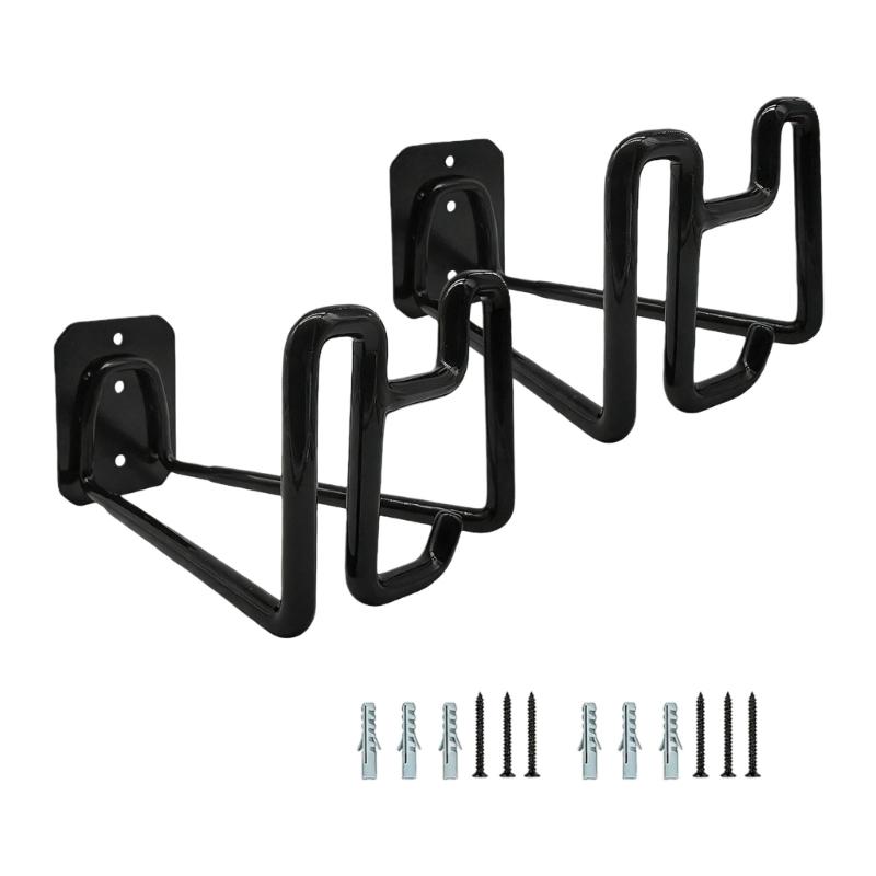 Wall Mount Hose Holder Garden Garage Organization Hook Water Hose Heavy Duty Rack Outdoor Garage Extension Cord