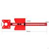 Router Milling Groove Bracket Circle Cutting Jig, Metric Inch, Aluminum Alloy Removable