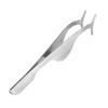 1pc False Eyelashes Extension Applicator Remover Clip Tweezers Nipper,Eyelash Auxiliary Clip Makeup Beauty Tool for Makeup
