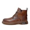 Leather Shoes Men's Spring and Autumn Thick-soled Comfortable Soft-sided Breathable Work Shoes Business Leather Men's Shoes