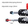 Quick Release Push-Pull Toggle Clamp Woodworking DIY Clamp Power Pliers Woodworking Table Fixed Clamp 20mm Plunger Stroke
