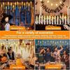 Magic Wand Remote Hanging Operated Potter Harries Battery Floating Candles Warm Light Decoration Halloween Flameless Candles 1PC
