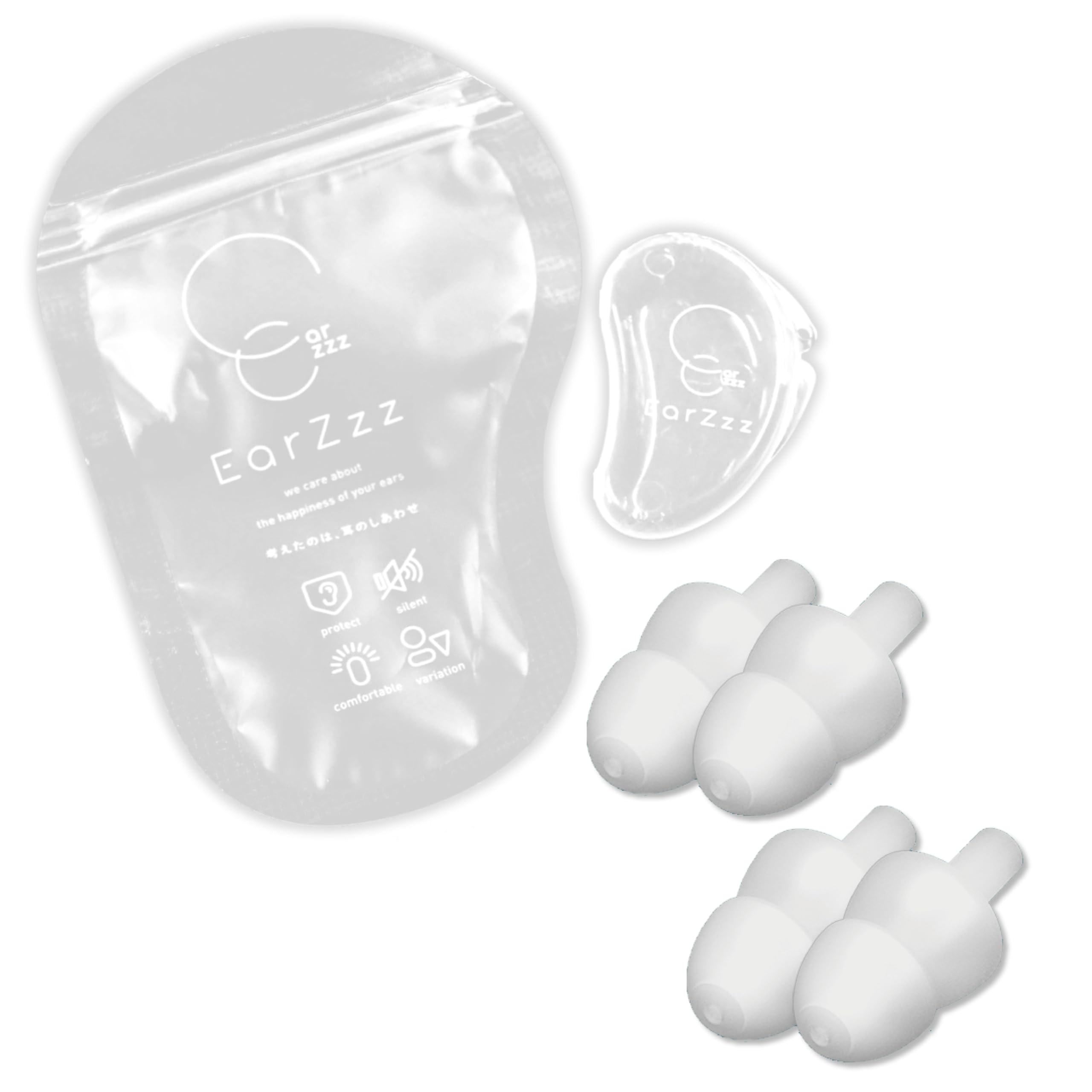 

by a good sleep Sleeping earplugs Sound insulation value 32dB Good sleep Goods Snoring Noise prevention Relaxation 2 sets [Supervised therapist]