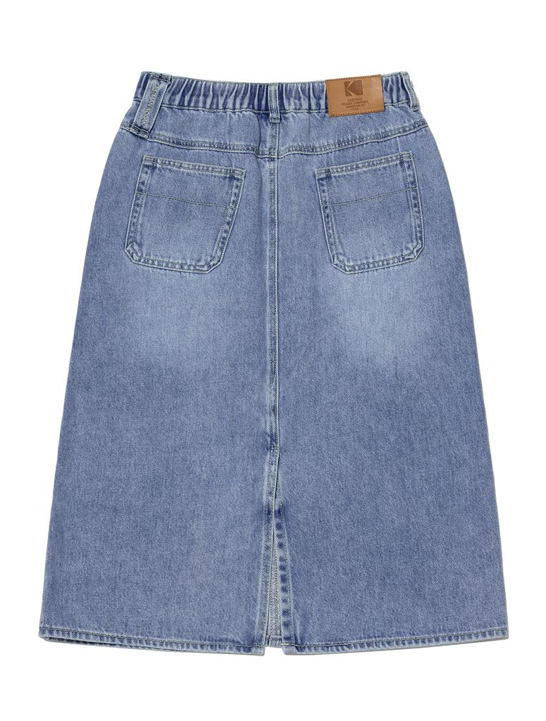 KODAK Rgb Denim Skirt S.Blue