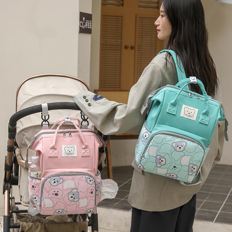 Mommy Bag, Large Capacity, Multifunctional, Maternity Bag, Baby Bag, Postpartum Diaper Backpack for Mothers and Babies