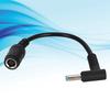 For HP Ultrabook Power Adapter 7.4 X 5.0 Female To 4.5 X 3.0 Male Bend with Pin Conversion Line