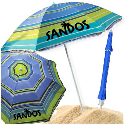Guarda-sol de praia - riscas