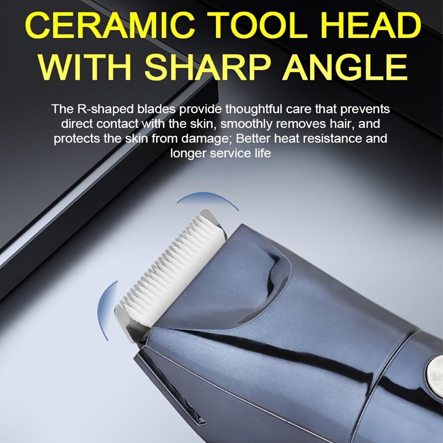 Professional Male Groin and Body Trimmer Electric Shaver with Replaceable Ceramic Blade Beauty Beard Trimmer