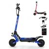 NANROBOT D4 MAX Foldable Adult Electric Scooter, 1200W Dual Drive, 52V 23Ah, 40km/h Max Speed, 40-60km Range, 10" Off-Road Tires, Spring Suspension