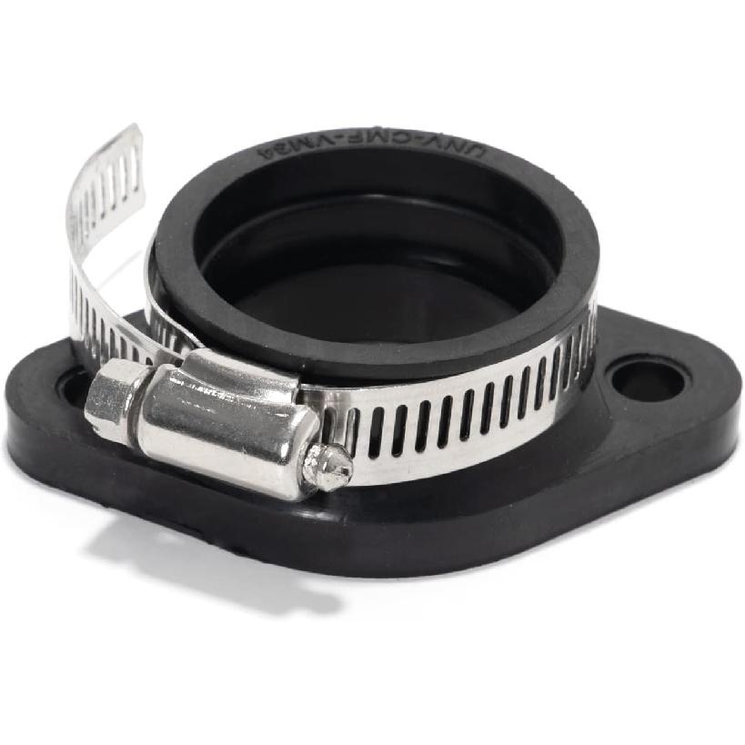 33 34 35 mm Intake Carb Boots for Yamaha Banshee 350 YFZ350 1987-2006, Fit for Keihin and Mikuni Carburetors, Carb Carburetor Intake Manifolds Boots