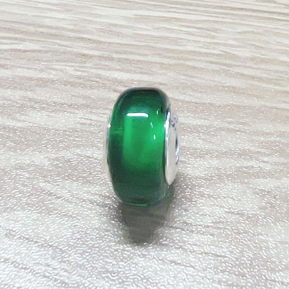 Nou Pandantiv Charm Floare Albă de Cupru Sticlă Murano Se Potrivește Brățară Originală Colier Coajă Sticlă Murano Bijuterii Fine DIY