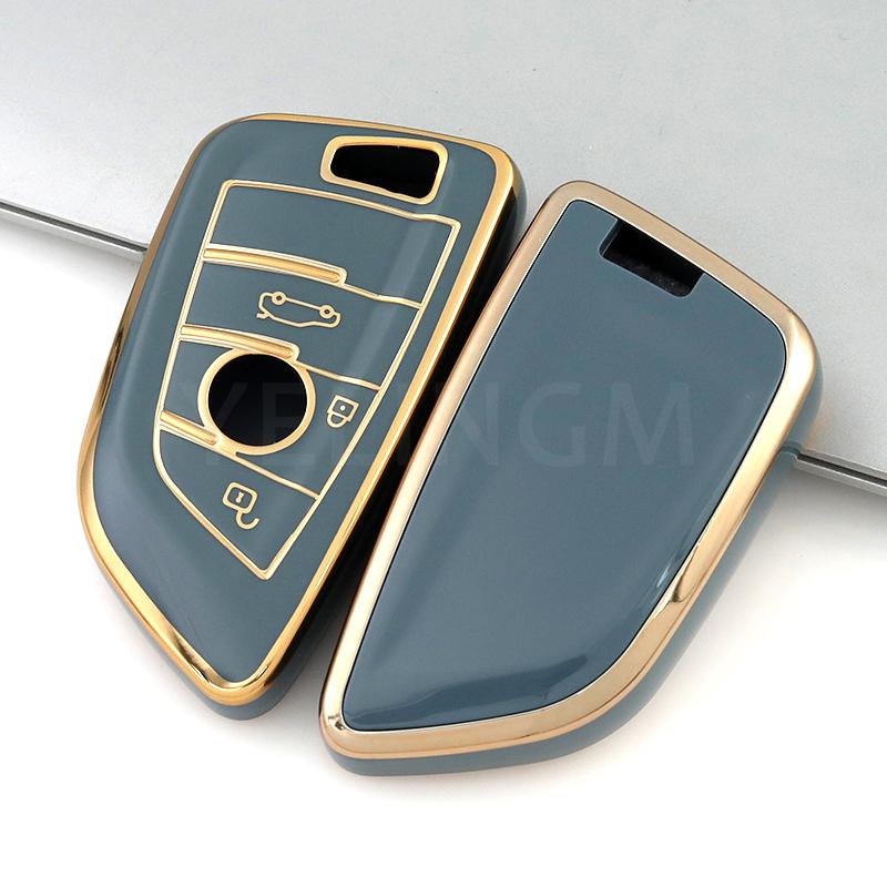 3/4 Buttons New Tpu Car Key Cover Case For Bmw X1 X3 X4 X5 X6 F15 F16 F48 G30 G38 525 540 740 1 2 5 7 Series Key Protector
