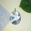 Geometric Shell Pendant Necklace For Jewelry Making Artisans